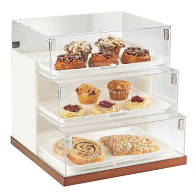 Cal-Mil 3020-55 Luxe White 3-Tier Display