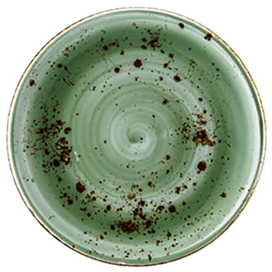 Vertex China LTJ-C16 London Terra Jade Round Coupe 10" Plate
