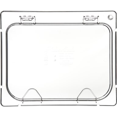Carlisle CM10238Z07 EZ Access Clear 1/2 Size Lid
