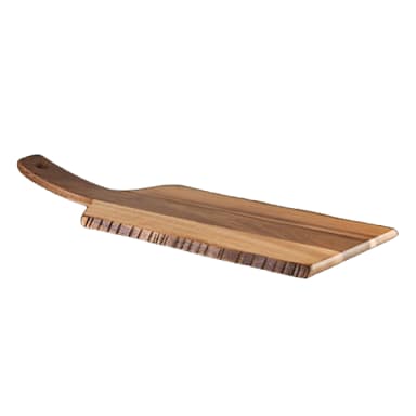 Steelite 6525TW306 Rustic 20 x 8" Acacia Serving Board - 6 / CS