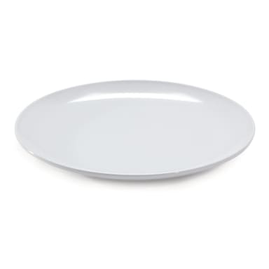 G.E.T. CS-6100-W Siciliano White Melamine 7.75" Round Plate