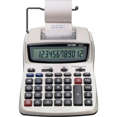Victor VCT12082 12-Digit Printing Calculator