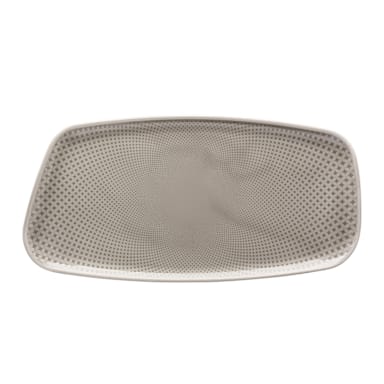 Rosenthal 10540-405201-12437 Pearl Grey 11.75 x 6" Platter