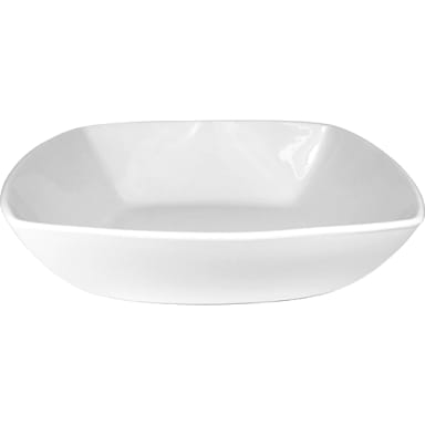 Intl Tableware QP-34 Quad Square 8.75" Porcelain Bowl