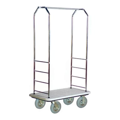 Central Specialties 2000GY-020-GRY 44 x 24 x 72" Bellman Cart