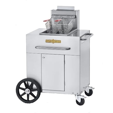 Crown Verity CV-PF-1LP Portable LP Gas Outdoor Fryer