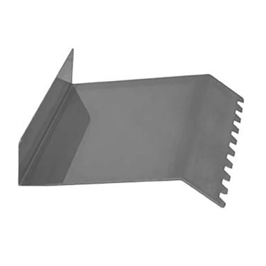 Globe Food Equipment PANINI-SCRAPER Panini S/S Grooved Scraper