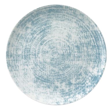 Schonwald 9331217-63072 Shabby Chic Blue 6.75 In Coupe Plate