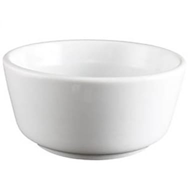 Vertex China ARG-77-B Argyle 7 Ounce Bright White Bowl