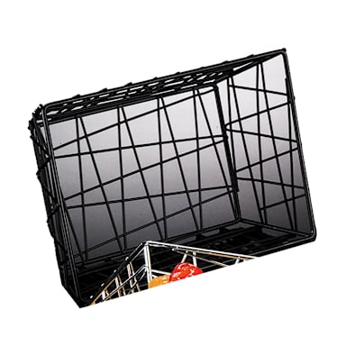 American Metalcraft ROB2613 Black 13 x 6 x 2.5" Basket