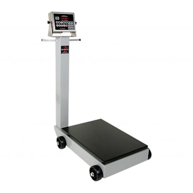 Detecto Scale 5852F-210 Portable 500 Pound Digital Receiving Scale