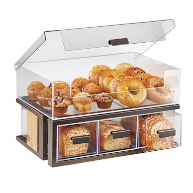 Cal-Mil 3908-84 Clear 22.5 x 14.75" Countertop Display