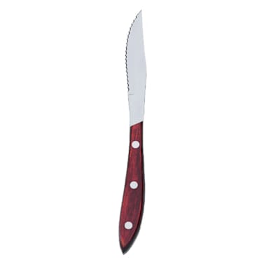Browne Foodservice 574339 Wave 9" Pointed Steak Knife - Dozen
