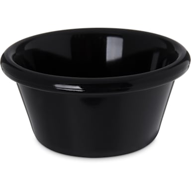 Carlisle 4312303 Black 3 Ounce Ramekin