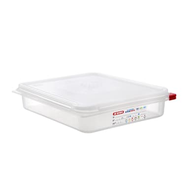 Araven 03032 Translucent 1/2 Size x 2.5"D Airtight Container