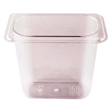 Cambro 96PCW135 Clear 1/9 Size x 6"D Camwear Pan