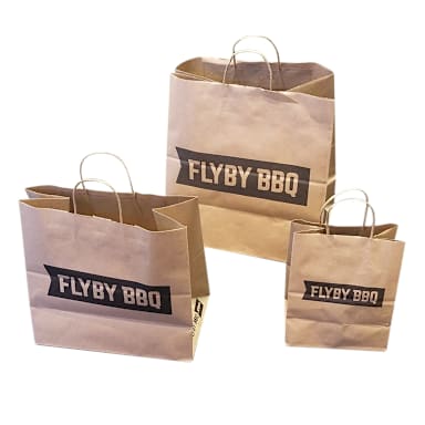 Flyby's 13 x 7 x 13" Shopping Bag