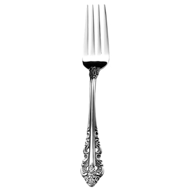 Walco 6805 Classic Baroque 18/10 S/S 7-5/8" Dinner Fork - Dozen