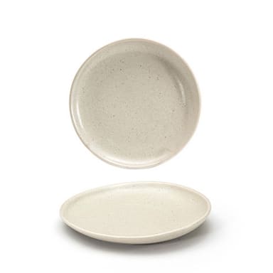 FOH DAP076MUP23 Kiln Mushroom 6" Round Plate