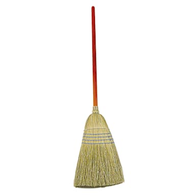 Rubbermaid 638300BLUE Blue Heavy-Duty Janitor Corn Broom