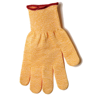 San Jamar SG10-Y-S Yellow 11" Small Cut Resistant Glove