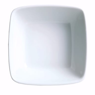 Libbey - Formerly Syracuse 911194430 Reflections AlumaWhite 23 Oz. Square Bowl