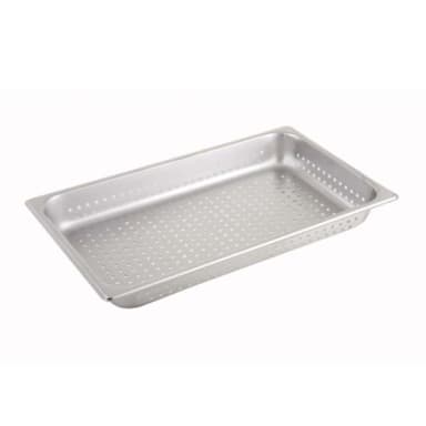 Darling Foodservice 22 Ga. S/S Full Size x 4" Perforated Food Pan
