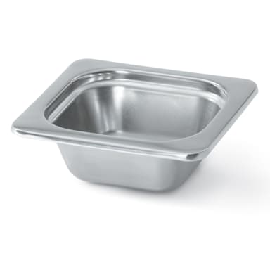 Vollrath 8264205 Miramar S/S 6.5"W x 7" D x 4" H 1/6 Size Food Pan