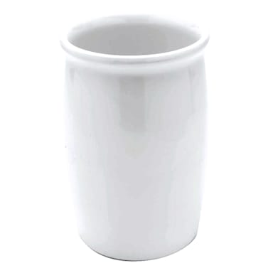 Dalebrook T5570 White 64 Ounce Melamine Crock