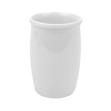 Dalebrook T5571 White Melamine 1 Quart Dressing Pot