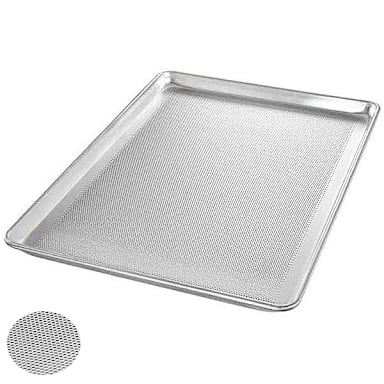 Chicago Metallic 44891 StayFlat® Plain Full-Size Perforated Sheet Pan