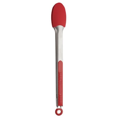 Darling Foodservice Red Silicone-Coated 12" Locking Tong