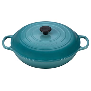 Le Creuset 21180032170041 Caribbean 5 Quart Signature Braiser