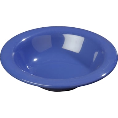 Carlisle 3304014 Sierrus 6 Ounce Ocean Blue Rimmed Bowl