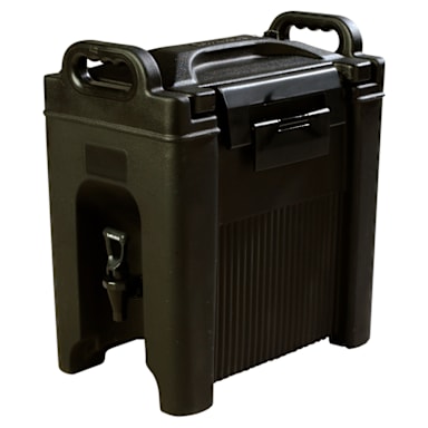 Carlisle XT250003 Cateraide Black 2.5 Gallon Beverage Server