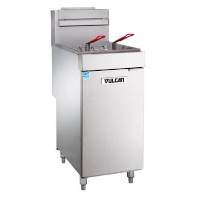 Vulcan 1VEG35M-1 35 - 40 Pound Single Tank Natural Gas Fryer