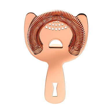 Mercer Culinary M37026CP Barfly Copper Plated Bar Strainer