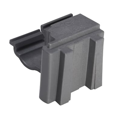 Cambro ECC10580 Graphite Camshelving Connector Corner