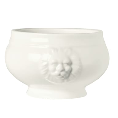 Libbey - Formerly World Tableware LH-15 Bedrock Ovenware Lions Head 15 Oz. Bowl - Dozen