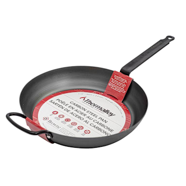 Browne Foodservice 573742 Thermalloy® 11.8" Carbon Steel Fry Pan