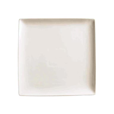 Libbey - Formerly World Tableware SL-114C Slate Bright White 4" Square Plate