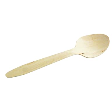 PackNWood 210CVB3 Wooden 6.2" Spoon - 2000 / CS