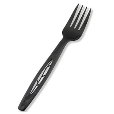 Stalk Market CPLA-002-B Jaya Black 6.5" Fork - 1000 / CS