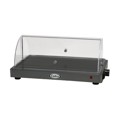 Cadco WTRT-10-HD 19 x 11" Warming Shelf with Rolltop Lid