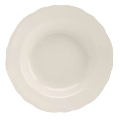 Homer Laughlin 56400 Carolyn Ivory 9" Pasta Bowl