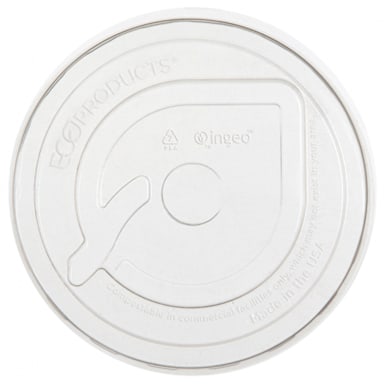 Eco Products EP-FLCC Flat Lid for 9 - 24 Ounce Cold Cup - 1000 / CS