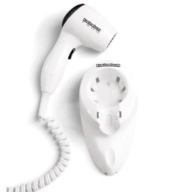 Hamilton Beach Commercial 8251 White 2-Speed 1500W Hair Dryer