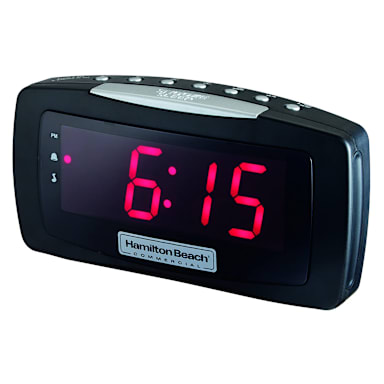 Hamilton Beach HCR330 AM / FM Clock Radio with 1.2" LED Display