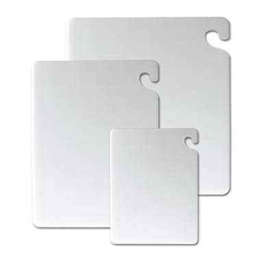 White 24" x 24" x 0.5" Cutting Board