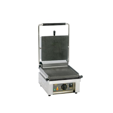 Equipex SAVOY/M Electric 10" Panini Grill with Mixed Plates